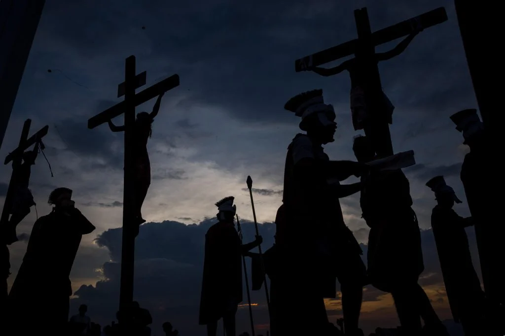 viacrucis en Caracas